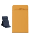 Magnetická základna Nillkin Magnetic Stand Snapbase Leather MagSafe oranžová