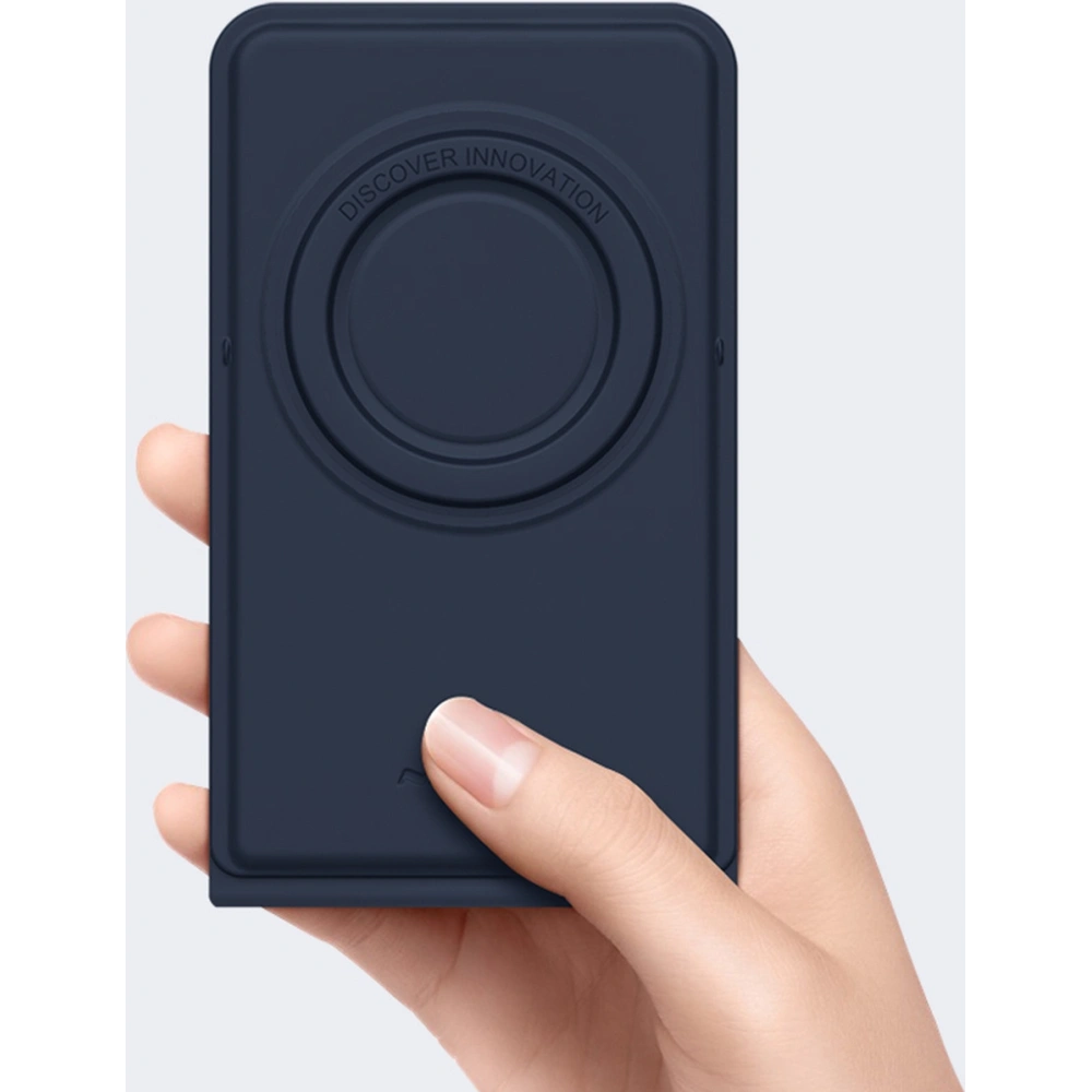 Magnetyczna podstawka Nillkin Magnetic Stand Snapbase Leather MagSafe pomarańczowy