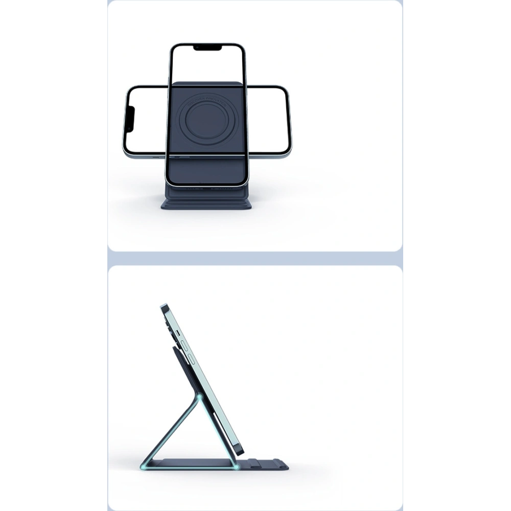 Magnetyczna podstawka Nillkin Magnetic Stand Snapbase Leather MagSafe pomarańczowy