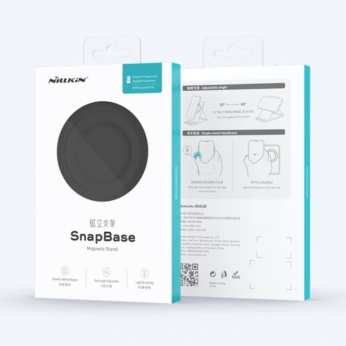 Kup Magnetikus alap Nillkin Magnetic Stand Snapbase MagSafe fekete - NLK659 - {ean13} - Sklep Home Screen