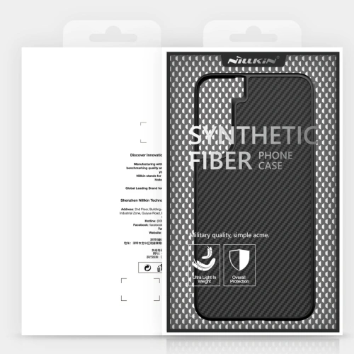 Kup Etui Nillkin Szintetikus Szál Samsung Galaxy S22+ Plus fekete - NLK661 - {ean13} - Sklep Home Screen