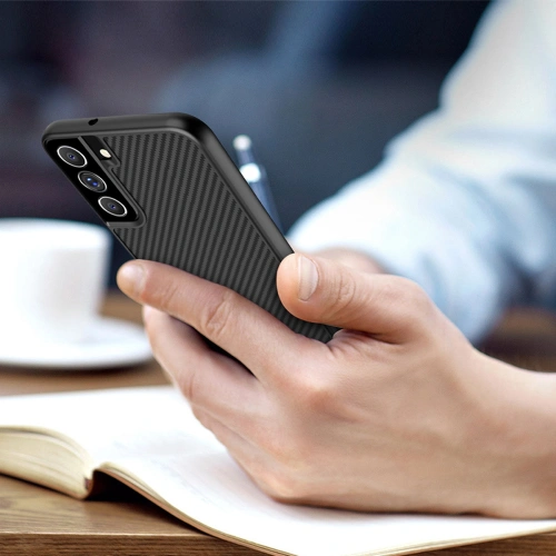 Kup Case Nillkin Synthetic Fiber Samsung Galaxy S22+ Plus schwarz - NLK661 - {ean13} - Sklep Home Screen
