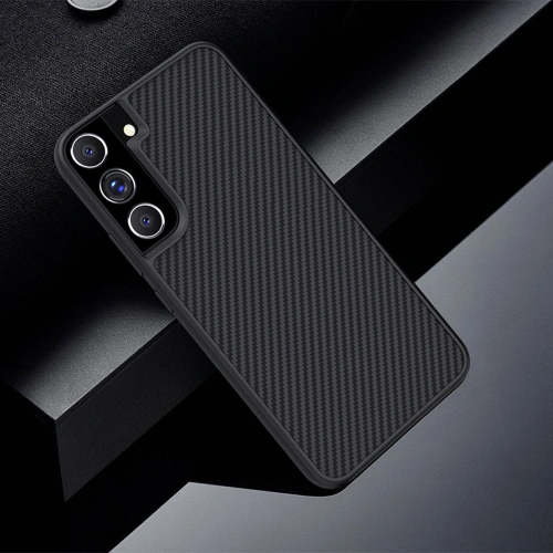 Kup Case Nillkin Synthetic Fiber Samsung Galaxy S22+ Plus schwarz - NLK661 - {ean13} - Sklep Home Screen