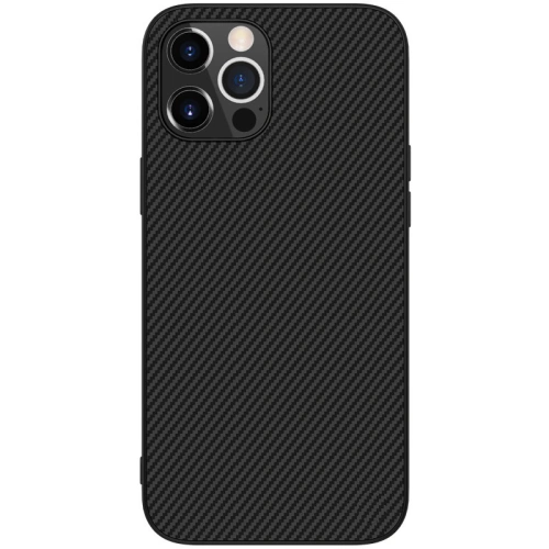 Kup Etui Nillkin szintetikus szál Apple iPhone 12 Pro Max fekete - NLK662 - {ean13} - Sklep Home Screen