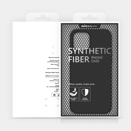 Buy Nillkin Synthetic Fiber Apple iPhone 12 Pro Max black - NLK662 - {ean13} - Home Screen Store Europe