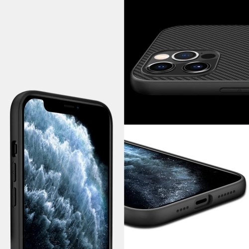Kup Case Nillkin Synthetische Faser Apple iPhone 12 Pro Max schwarz - NLK662 - {ean13} - Sklep Home Screen