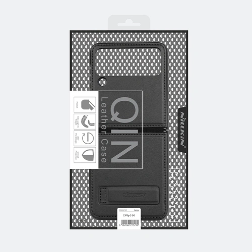 Buy Nillkin Qin Samsung Galaxy Z Flip 3 black - NLK664 - {ean13} - Home Screen Store Europe