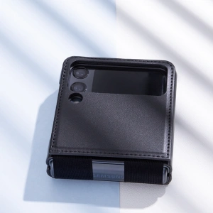 Kup Case Nillkin Qin Samsung Galaxy Z Flip 3 schwarz - NLK664 - {ean13} - Sklep Home Screen