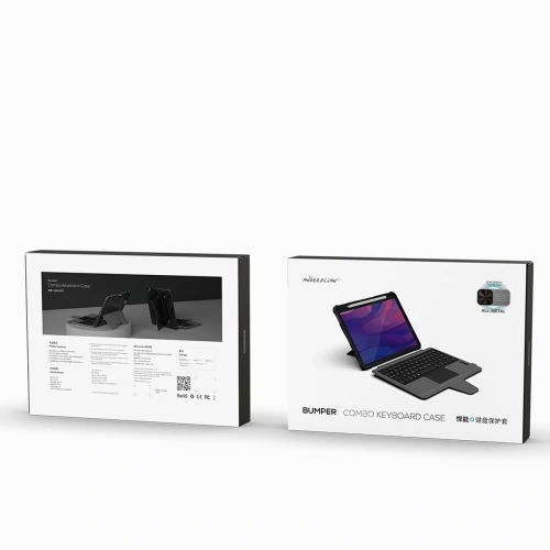 Kup Etui Nillkin Armor Keyboard Bluetooth Apple iPad 10.2 2019/2020/2021 (7., 8. és 9. generáció) fekete - NLK666 - {ean13} - Sklep Home Screen