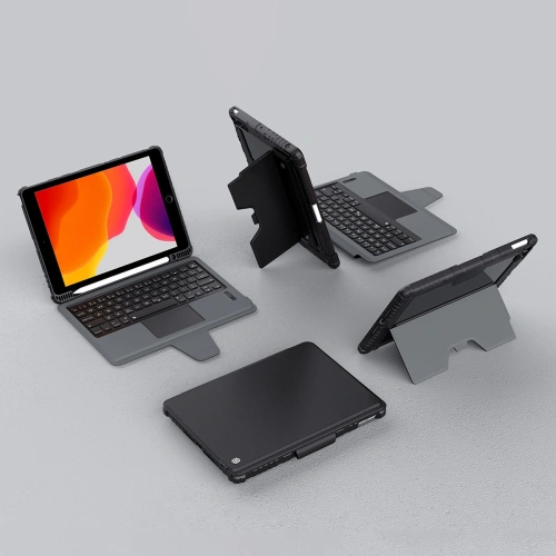 Kup Etui Nillkin Armor Keyboard Bluetooth Apple iPad 10.2 2019/2020/2021 (7., 8. és 9. generáció) fekete - NLK666 - {ean13} - Sklep Home Screen