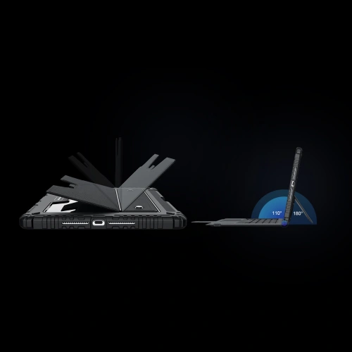 Kup Etui Nillkin Armor Keyboard Bluetooth Apple iPad 10.2 2019/2020/2021 (7., 8. és 9. generáció) fekete - NLK666 - {ean13} - Sklep Home Screen