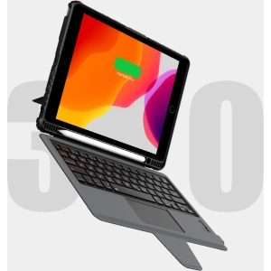 Kup Etui Nillkin Armor Keyboard Bluetooth Apple iPad 10.2 2019/2020/2021 (7., 8. i 9. generacji) czarny - NLK666 - {ean13} - Sklep Home Screen