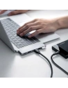 Kup Hub UGREEN 2xUSB-C - USB-C PD (Thunderbolt 3, 100W, 4K@60 Hz, 10 Gbps)/HDMI 4K@30 Hz/3xUSB 3.0 für Apple MacBook Pro/Air grau - UGR1406 - {ean13} - Sklep Home Screen