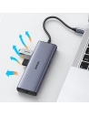 Kup Hub UGREEN CM490 9w1 USB-C - 2xUSB 3.2 Gen 1/USB 2.0/2xHDMI 4K 60Hz/SD-, TF-Kartenleser/USB-C PD 100W/Ethernet RJ45 grau - UGR1409 - {ean13} - Sklep Home Screen