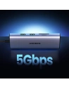 Kup Hub UGREEN CM490 9w1 USB-C - 2xUSB 3.2 Gen 1/USB 2.0/2xHDMI 4K 60Hz/SD-, TF-Kartenleser/USB-C PD 100W/Ethernet RJ45 grau - UGR1409 - {ean13} - Sklep Home Screen