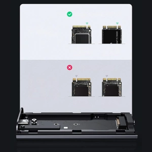 Kup Obudowa SSD UGREEN CM374 NVMe/PCIe USB 3.2 Gen 2x2 (SuperSpeed USB 20 Gbps) M.2 (M, M&B key) + kabel USB-C czarny - UGR1412 - {ean13} - Sklep Home Screen