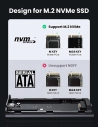Kup Obudowa SSD UGREEN CM374 NVMe/PCIe USB 3.2 Gen 2x2 (SuperSpeed USB 20 Gbps) M.2 (M, M&B key) + kabel USB-C czarny - UGR1412 - {ean13} - Sklep Home Screen