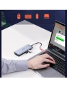 Buy UGREEN CM274 Hub 9in1 USB-C - HDMI/DP/VGA/2xUSB/RJ45/Ethernet/SD, TF card reader/USB-C PD 100W gray - UGR1413 - {ean13} - Home Screen Store Europe