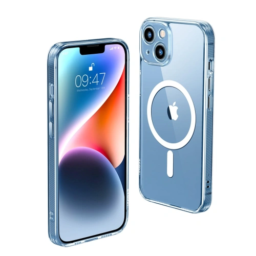 Kup Husa UGREEN LP642 Classy Clear Magnetic Protective MagSafe pentru Apple iPhone 14 Plus / 15 Plus transparentă - UGR1415 - {ean13} - Sklep Home Screen
