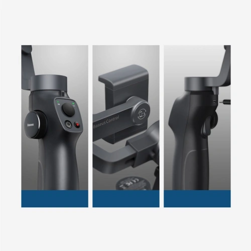 Kup 3 tengelyes gimbal Baseus szürke - BSU3584 - {ean13} - Sklep Home Screen