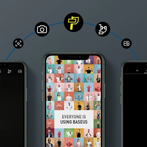 Kup Gimbal 3-achsig Baseus grau - BSU3584 - {ean13} - Sklep Home Screen