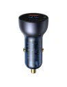 Buy Baseus Car Charger USB/USB-C 65W 5A SCP QC 4.0+ PD 3.0 LCD display + USB-C/USB-C cable gray - BSU3585 - {ean13} - Home Screen Store Europe
