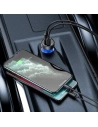Kup Încărcător auto Baseus USB/USB-C 65W 5A SCP QC 4.0+ PD 3.0 ecran LCD + cablu USB-C/USB-C gri - BSU3585 - {ean13} - Sklep Home Screen