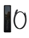 Obudowa SSD M.2 SATA Baseus USB 3.2 Gen 2 M/M+B key + kabel USB-C szary