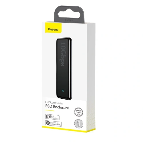 Kup Obudowa SSD M.2 SATA Baseus USB 3.2 Gen 2 M/M+B key + kabel USB-C szary - BSU3586 - {ean13} - Sklep Home Screen