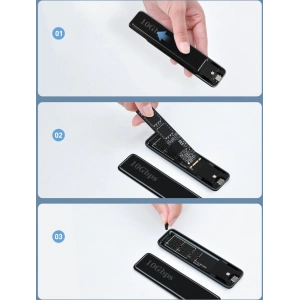 Kup Obiectiv SSD M.2 SATA Baseus USB 3.2 Gen 2 M/M+B key + cablu USB-C gri - BSU3586 - {ean13} - Sklep Home Screen