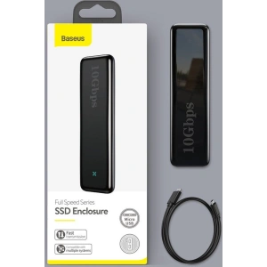 Kup Obudowa SSD M.2 SATA Baseus USB 3.2 Gen 2 M/M+B key + kabel USB-C szary - BSU3586 - {ean13} - Sklep Home Screen