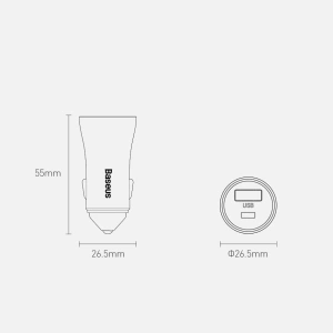 Kup Ładowarka samochodowa Baseus Golden Contactor Pro USB-C/USB 40W PD 3.0 QC 4.0+ SCP FCP AFC + kabel USB-C/Lightning niebieski - BSU3587 - {ean13} - Sklep Home Screen