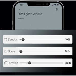 Auto-Lufterfrischer Baseus + 2 Nachfüllungen (Freesie + Glocke) + 1m schwarzes USB-C-Kabel
