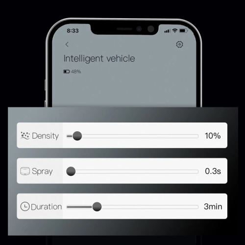 Kup Automobilový osvěžovač vzduchu Baseus + 2 náplně (Frezie + Zvonek) + kabel USB-C 1m černý - BSU3589 - {ean13} - Sklep Home Screen