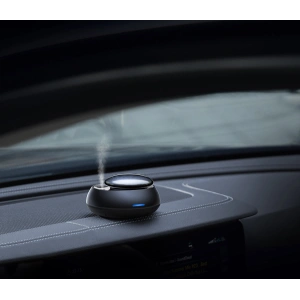 Buy Baseus car air freshener with atomizer black + 2 cartridges (Freesia + Basil with Mandarin) + USB-C charging cable 1m - BSU3590 - {ean13} - Home Screen Store Europe