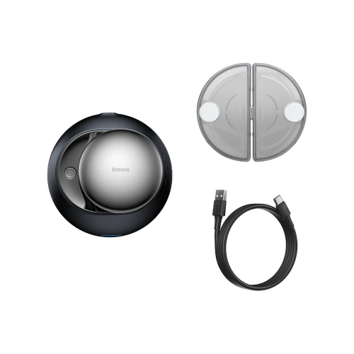 Kup Odorizant auto Baseus + 2 rezerve (Frezia + Busuioc cu mandarină) + cablu USB-C 1m negru - BSU3590 - {ean13} - Sklep Home Screen