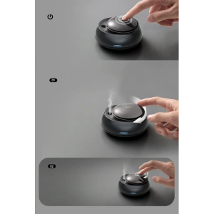 Kup Autós légfrissítő Baseus + 2 utántöltő (Frezia + Bazsalikomos mandarin) + 1m fekete USB-C kábel - BSU3590 - {ean13} - Sklep Home Screen