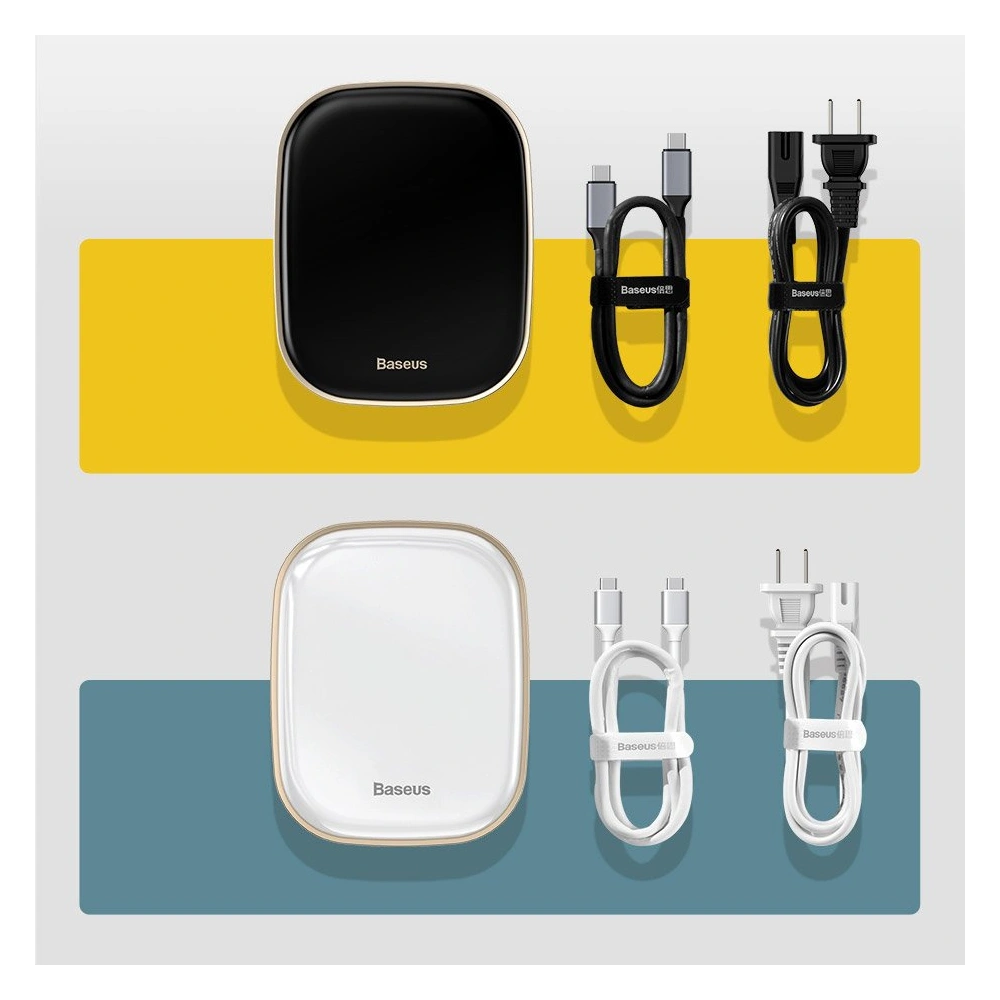 Hub Baseus 6in1 USB-C/czytnik kart pamięci/zewnętrzna karta sieciowa/USB 3.0/RJ45/HDMI/SD/micro SD PD 60W biały