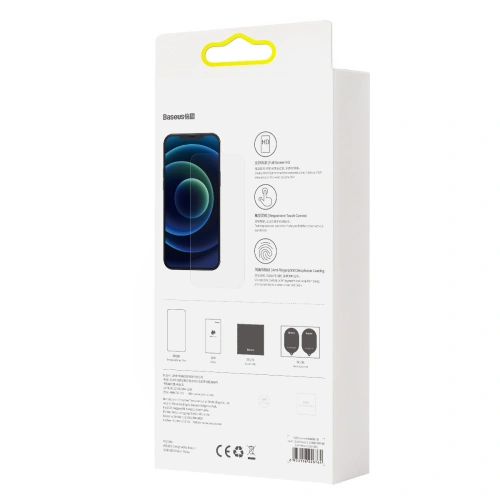 Kup Datenschutzglas Baseus für Apple iPhone 12 Pro Max mit Lautsprecherschutz + Positionierer (case friendly) - BSU3592 - {ean13} - Sklep Home Screen