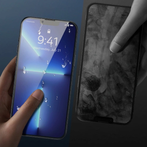 Kup Datenschutzglas Baseus für Apple iPhone 12 Pro Max mit Lautsprecherschutz + Positionierer (case friendly) - BSU3592 - {ean13} - Sklep Home Screen