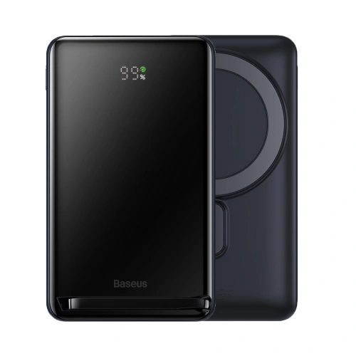 Kup Powerbank Baseus Magnetic Držák bezdrátového nabíjení MagSafe 10000mAh 20W modrý + kabel USB-C Baseus Xiaobai Series 60W 0,5m - BSU3593 - {ean13} - Sklep Home Screen