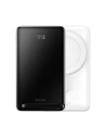 Powerbank Baseus Magnetic tartó vezeték nélküli töltés MagSafe 10000mAh 20W fehér + USB-C kábel Baseus Xiaobai sorozat 60W 0,5m