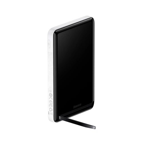 Kup Powerbank Baseus Magnetic Bracket Wireless Charge MagSafe 10000mAh 20W biały + kabel USB-C Baseus Xiaobai Series 60W 0,5m - BSU3594 - {ean13} - Sklep Home Screen