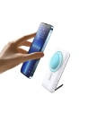 Kup Powerbank Baseus Magnetic Bracket Wireless Charge MagSafe 10000mAh 20W biały + kabel USB-C Baseus Xiaobai Series 60W 0,5m - BSU3594 - {ean13} - Sklep Home Screen