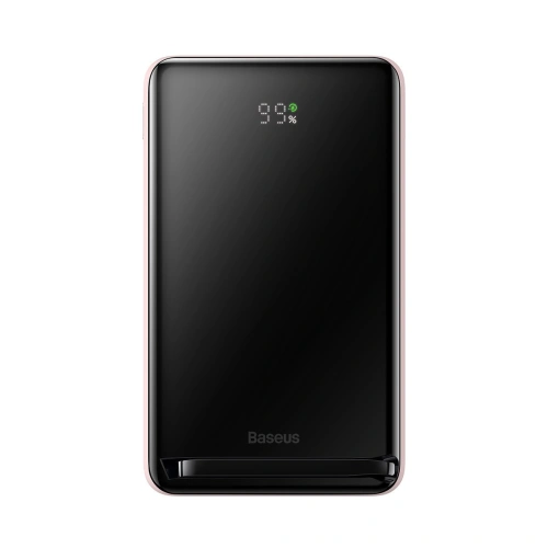 Kup Powerbank Baseus Suport Magnetic Încărcare Wireless MagSafe 10000mAh 20W roz + cablu USB-C Baseus Xiaobai Series 60W 0,5m - BSU3595 - {ean13} - Sklep Home Screen