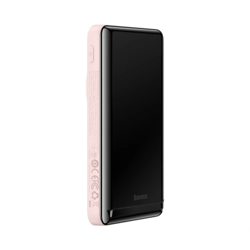 Kup Powerbank Baseus Magnetic tartó vezeték nélküli töltés MagSafe 10000mAh 20W rózsaszín + USB-C kábel Baseus Xiaobai sorozat 60W 0,5m - BSU3595 - {ean13} - Sklep Home Screen