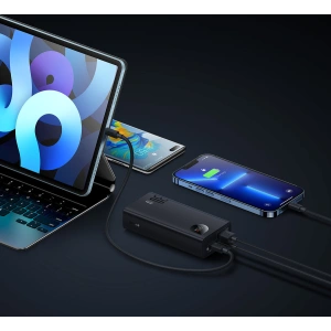 Powerbank Baseus Adaman2 10000mAh 30W 2xUSB/1xUSB-C PD QC SCP czarny