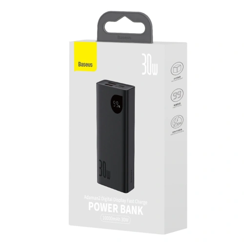 Kup Powerbank Baseus Adaman2 10000mAh 30W 2xUSB/1xUSB-C PD QC SCP černý - BSU3596 - {ean13} - Sklep Home Screen