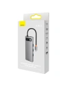 Kup Hub Baseus Metal Gleam Series 8in1 USB-C - HDMI/3xUSB 3.2 Gen. 1/Power Delivery/SD-Kartenleser/TF-Kartenleser/VGA grau - BSU3599 - {ean13} - Sklep Home Screen