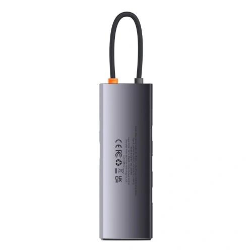 Kup Hub Baseus Metal Gleam Series 8in1 USB-C - HDMI/3xUSB 3.2 Gen. 1/Power Delivery/SD-Kartenleser/TF-Kartenleser/VGA grau - BSU3599 - {ean13} - Sklep Home Screen